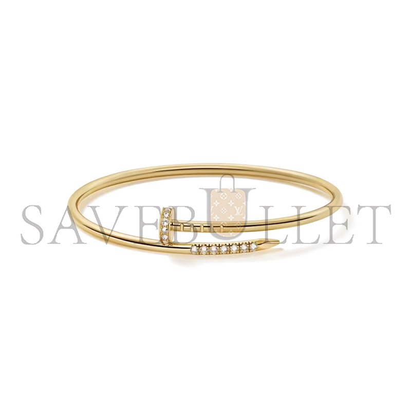 CARTIER JUSTE UN CLOU BRACELET, SMALL MODEL, REVERSE-SET DIAMONDS CRB6091917 CARTIER JUSTE UN CLOU BRACELET, SMALL MODEL, REVERSE-SET DIAMONDS CRB6091917